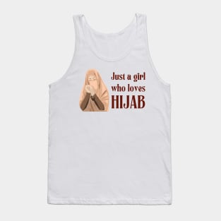 just a girl who loves hijab Tank Top